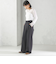 《予約》s.oyamadaコラボ:〈手洗い可能〉シアー テレコ ロング スリーブ TEE
