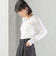 《予約》s.oyamadaコラボ:〈手洗い可能〉シアー テレコ ロング スリーブ TEE
