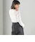 《予約》s.oyamadaコラボ:〈手洗い可能〉シアー テレコ ロング スリーブ TEE