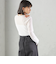 《予約》s.oyamadaコラボ:〈手洗い可能〉シアー テレコ ロング スリーブ TEE