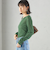 《予約》s.oyamadaコラボ:〈手洗い可能〉シアー テレコ ロング スリーブ TEE