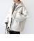 《予約》【WEB限定】フェイク ムートン ジップ コート