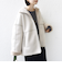 《予約》【WEB限定】フェイク ムートン ジップ コート