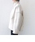 《予約》【WEB限定】フェイク ムートン ジップ コート