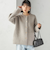 《予約》フォックス ブレンド ノーカラー ニット コート