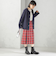 《予約》フォックス ブレンド ノーカラー ニット コート