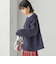 《予約》フォックス ブレンド ノーカラー ニット コート