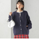 《予約》フォックス ブレンド ノーカラー ニット コート