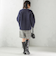 《予約》フォックス ブレンド ノーカラー ニット コート