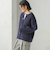 《予約》フォックス ブレンド ノーカラー ニット コート