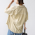 《予約》【WEB限定】〈洗濯機可能〉コーデュロイ ギャザー シャツ 羽織