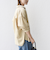 《予約》【WEB限定】〈洗濯機可能〉コーデュロイ ギャザー シャツ 羽織