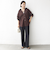 《予約》【WEB限定】〈洗濯機可能〉コーデュロイ ギャザー シャツ 羽織