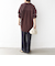 《予約》【WEB限定】〈洗濯機可能〉コーデュロイ ギャザー シャツ 羽織