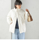《予約》〈手洗い可能〉IMBOTEX 中綿 ミディ ジャケット