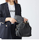 【WEB限定】SHIPS:【SAFFIANO LEATHER】ラウンド ジップ ポーチ