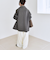 《予約》quaranciel:〈手洗い可能〉ダンボール ステンカラー ジャケット コート 25AW