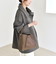 《予約》quaranciel:〈手洗い可能〉ダンボール ステンカラー ジャケット コート 25AW