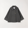 《予約》quaranciel:〈手洗い可能〉ダンボール ステンカラー ジャケット コート 25AW