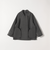 《予約》quaranciel:〈手洗い可能〉ダンボール ステンカラー ジャケット コート 25AW