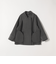 《予約》quaranciel:〈手洗い可能〉ダンボール ステンカラー ジャケット コート 25AW