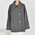 《予約》quaranciel:〈手洗い可能〉ダンボール ステンカラー ジャケット コート 25AW