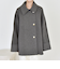 《予約》quaranciel:〈手洗い可能〉ダンボール ステンカラー ジャケット コート 25AW