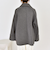 《予約》quaranciel:〈手洗い可能〉ダンボール ステンカラー ジャケット コート 25AW