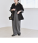 《予約》quaranciel:〈手洗い可能〉ダンボール ステンカラー ジャケット コート 25AW