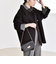 《予約》quaranciel:〈手洗い可能〉ダンボール ステンカラー ジャケット コート 25AW