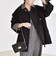 《予約》quaranciel:〈手洗い可能〉ダンボール ステンカラー ジャケット コート 25AW