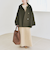 《予約》quaranciel:〈手洗い可能〉ダンボール ステンカラー ジャケット コート 25AW