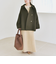 《予約》quaranciel:〈手洗い可能〉ダンボール ステンカラー ジャケット コート 25AW