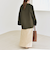 《予約》quaranciel:〈手洗い可能〉ダンボール ステンカラー ジャケット コート 25AW