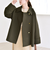 《予約》quaranciel:〈手洗い可能〉ダンボール ステンカラー ジャケット コート 25AW