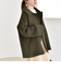 《予約》quaranciel:〈手洗い可能〉ダンボール ステンカラー ジャケット コート 25AW