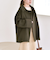 《予約》quaranciel:〈手洗い可能〉ダンボール ステンカラー ジャケット コート 25AW