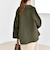 《予約》quaranciel:〈手洗い可能〉ダンボール ステンカラー ジャケット コート 25AW