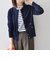 SHIPS Colors:〈手洗い可能〉14ゲージ クルーネック カーディガン◇