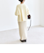《予約》quaranciel:〈手洗い可能〉ネップツイード クルーネック コンパクト ニット