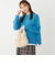 《予約》SHIPS Colors:〈手洗い可能〉フラッフィー クルーネック ニット◆