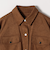 《予約》SHIPS any: ポリエステル スエード ショート シャツ ジャケット