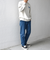 SHIPS any:〈洗濯機可能〉スーパー ストレッチ スリム テーパード イージー デニム◆