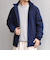 【WEB限定】SHIPS any:〈撥水/防風/洗濯機可能〉オールウェザー SORONA(R) 中綿 スタンド ブルゾン◆