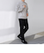 SHIPS any: LOUNGE FOX シャギー セミモックネック ニット◆