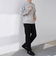 SHIPS any: LOUNGE FOX シャギー セミモックネック ニット◆