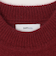 SHIPS any: LOUNGE FOX シャギー セミモックネック ニット◆