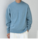 SHIPS any: LOUNGE FOX シャギー セミモックネック ニット◆