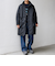 SHIPS any:〈軽量/撥水〉PERTEX(R) × PRIMALOFT(R) ミリタリー スタンド コート◆