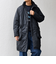 SHIPS any:〈軽量/撥水〉PERTEX(R) × PRIMALOFT(R) ミリタリー スタンド コート◆